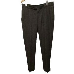 Bespoke STUDIOSUITS Mens Brown Specks Wool Pants Hand Crafted Academia Corpcore